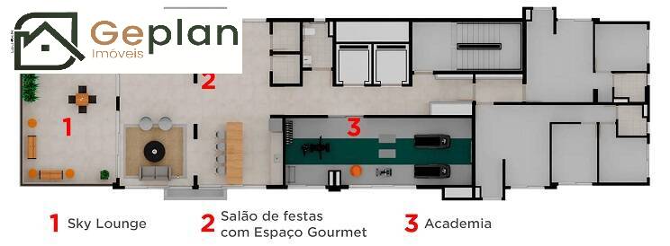 Apartamento à venda com 2 quartos, 31m² - Foto 9